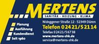 Logo Mertens-SHK Sanitär – Heizung